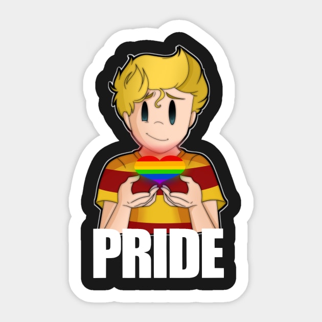 PRIDE: Lucas Sticker by DoubleFelix